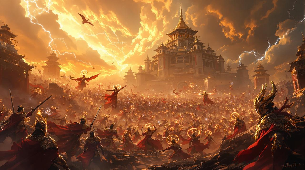 封神第一部：朝歌风云，神话类型影视视频封面 - 首播影视